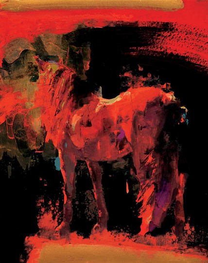 Newton Series II Red B by Christian Hook - Limited Edition on Paper